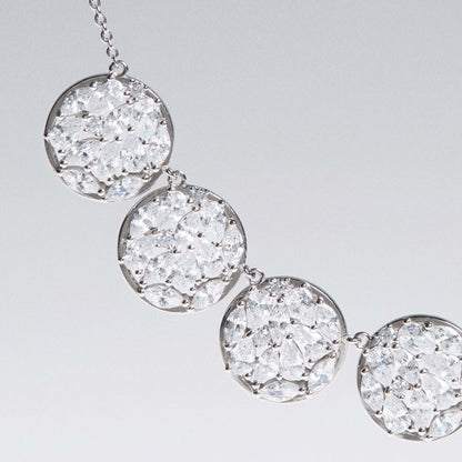 Rosato gemma Short necklace - Silver