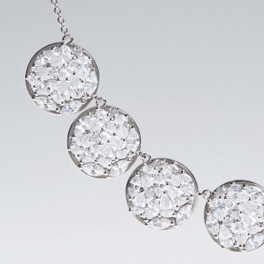 Rosato gemma Short necklace - Silver