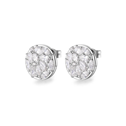 Rosato gemma Lobe earrings - Silver