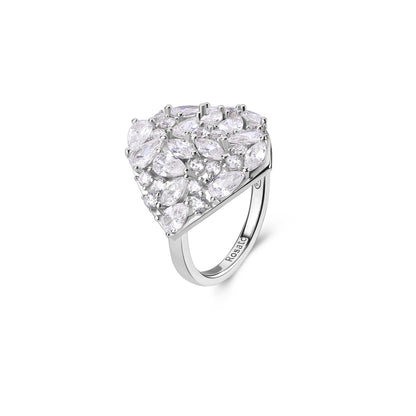 Rosato gemma Ring - Silver