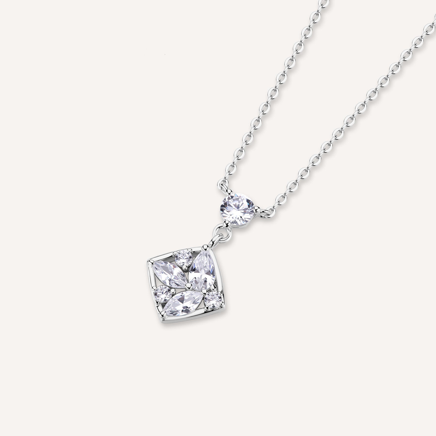 Rosato gemma short necklace - Silver