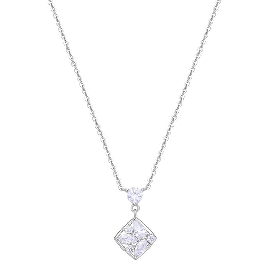 Rosato gemma short necklace - Silver