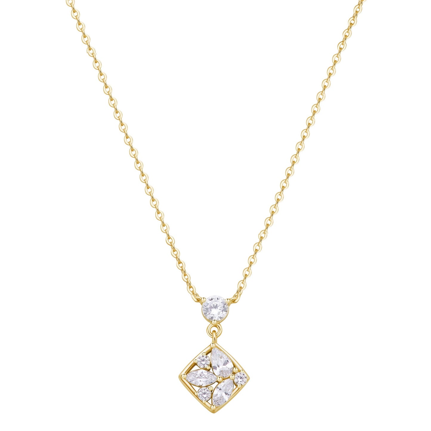 Rosato gemma short necklace - Yellow Gold