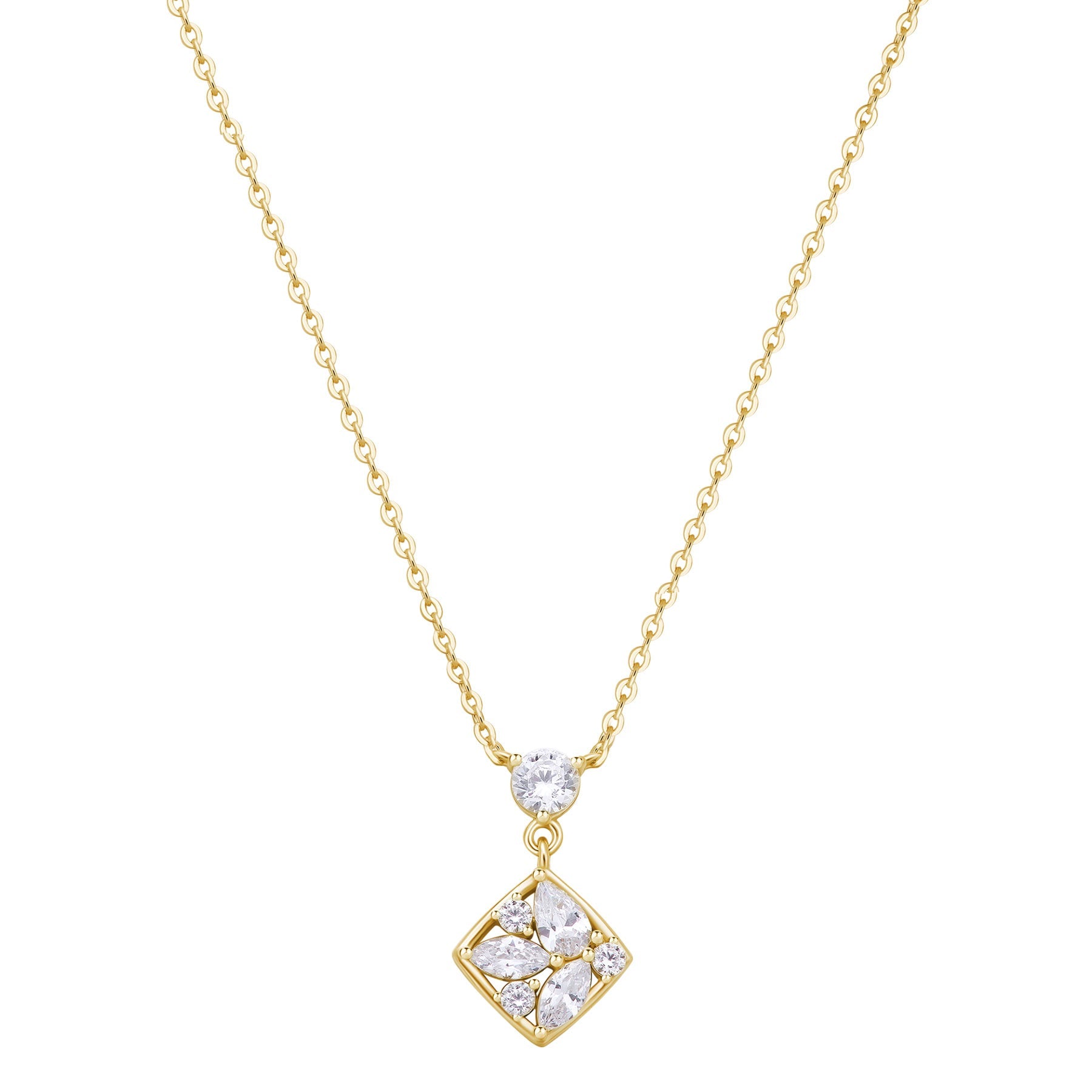 Rosato gemma short necklace - Yellow Gold