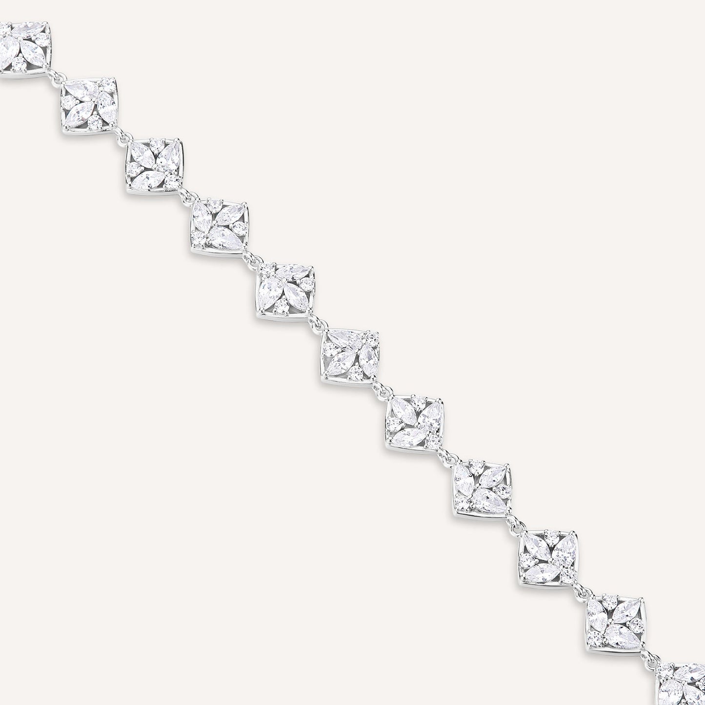 Rosato gemma Soft bracelet - Silver