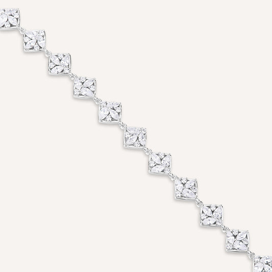 Rosato gemma Soft bracelet - Silver