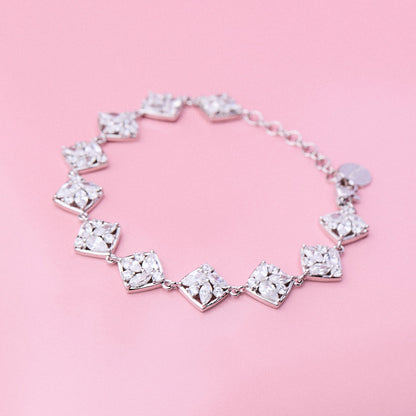 Rosato gemma Soft bracelet - Silver