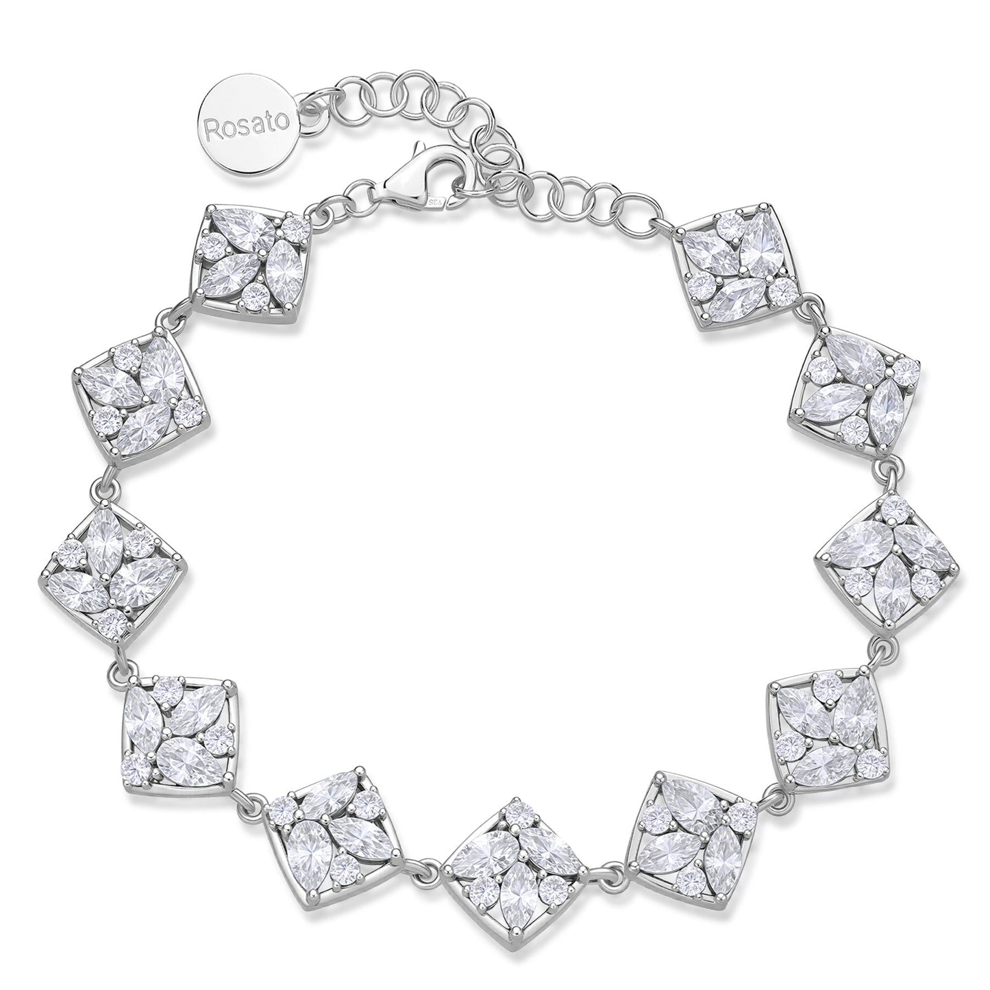Rosato gemma Soft bracelet - Silver