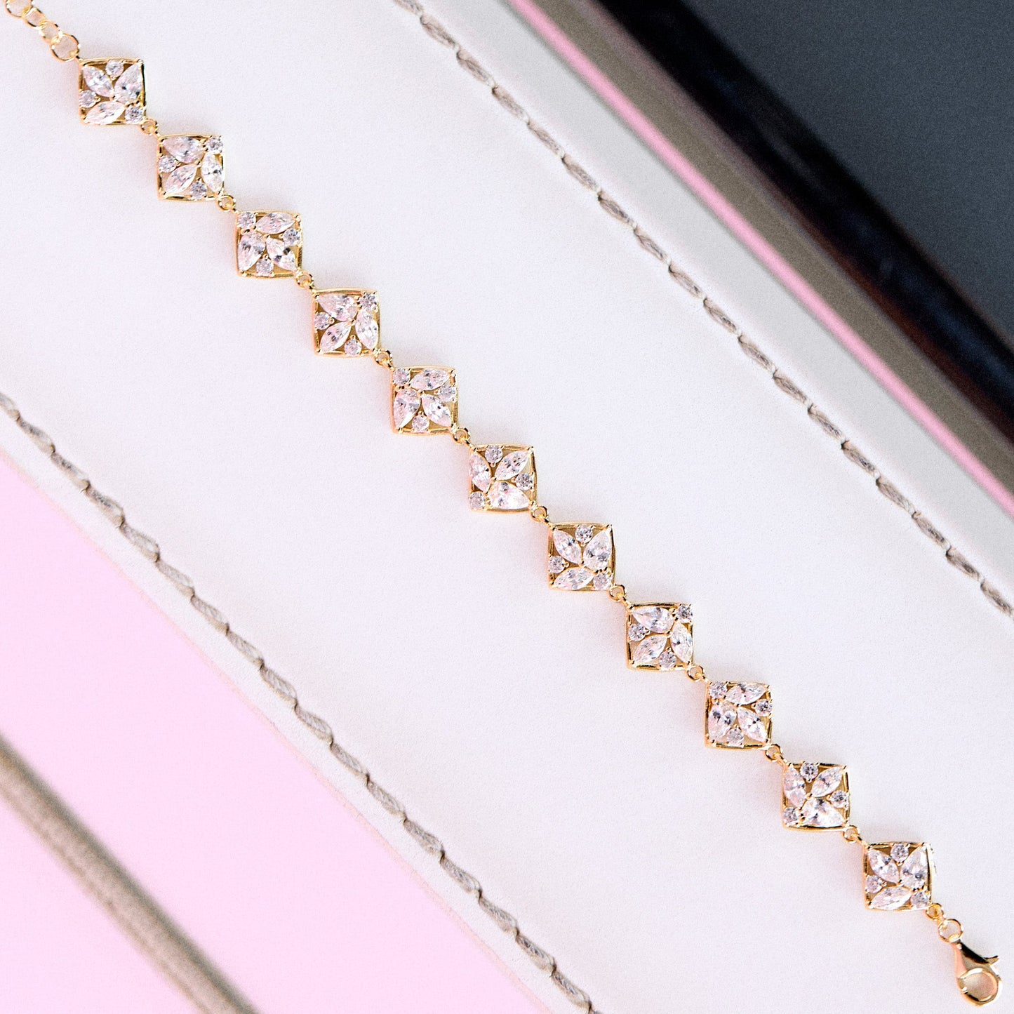 Rosato gemma Soft bracelet - Yellow Gold