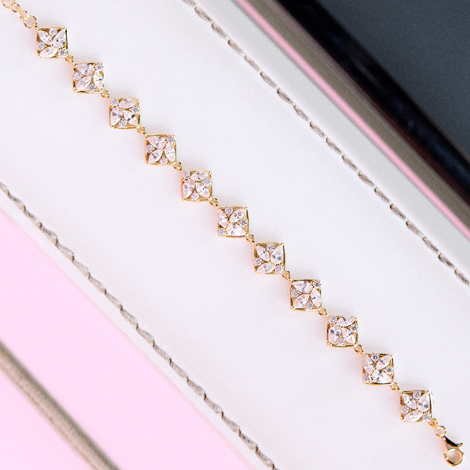 Rosato gemma Soft bracelet - Yellow Gold