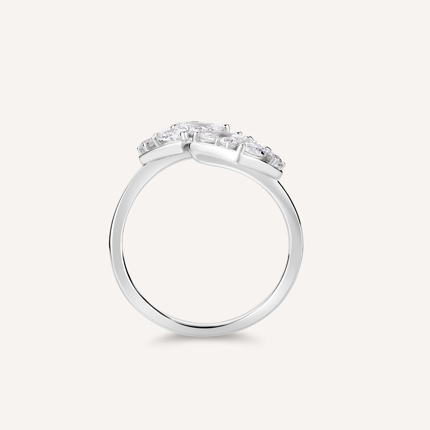 Rosato gemma Ring - Silver