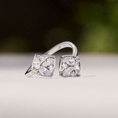 Rosato gemma Ring - Silver
