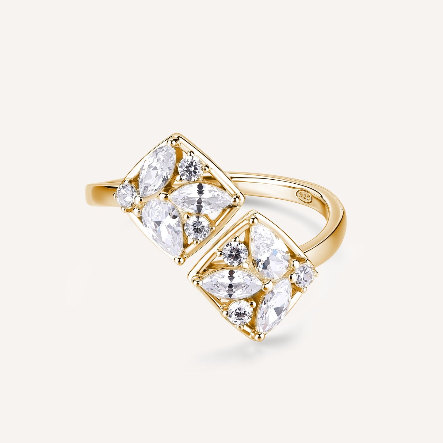 Rosato gemma Ring - Yellow Gold