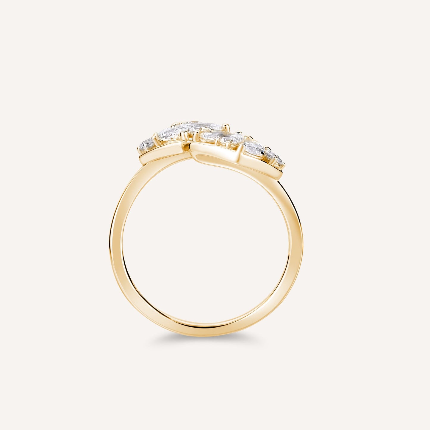 Rosato gemma Ring - Yellow Gold