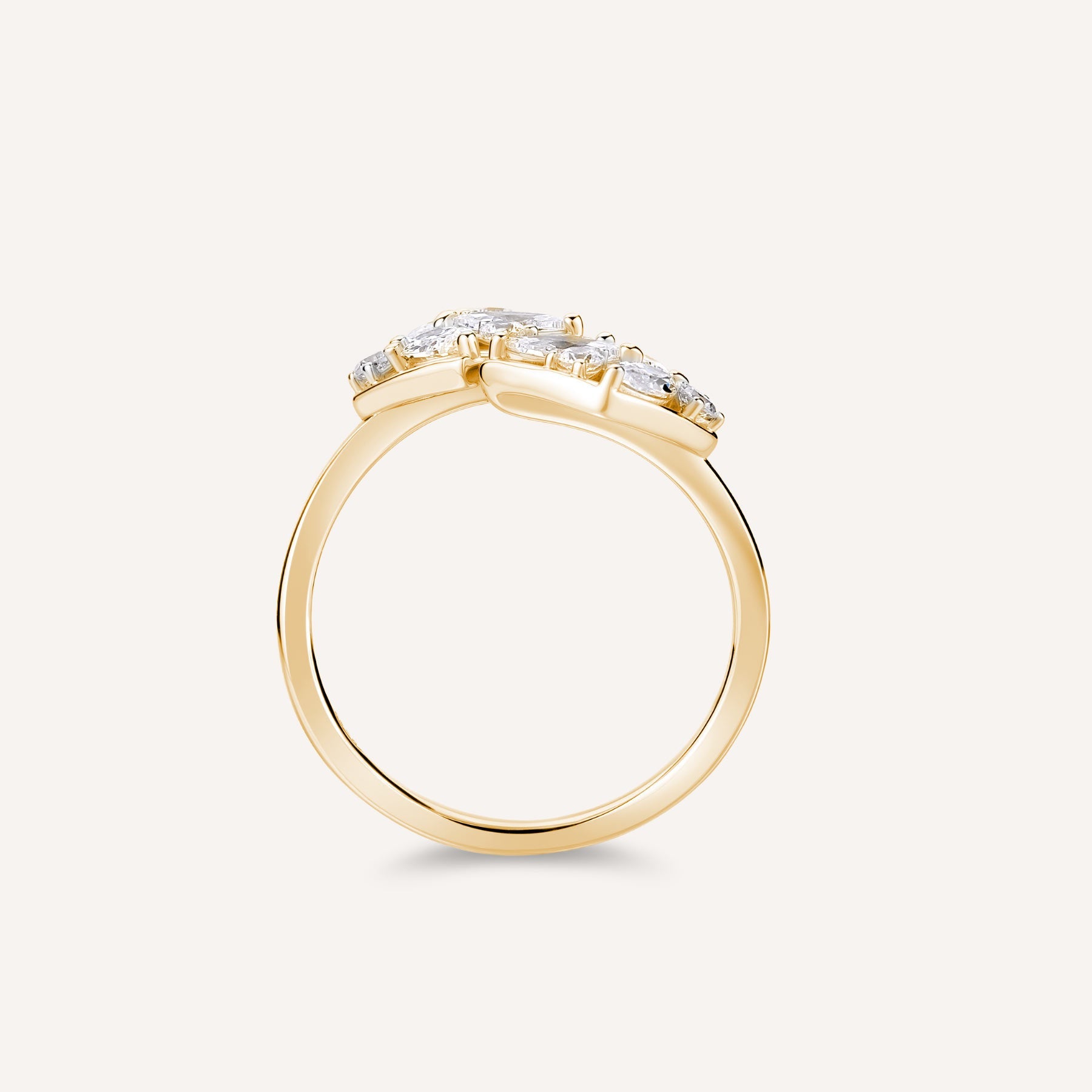 Rosato gemma Ring - Yellow Gold