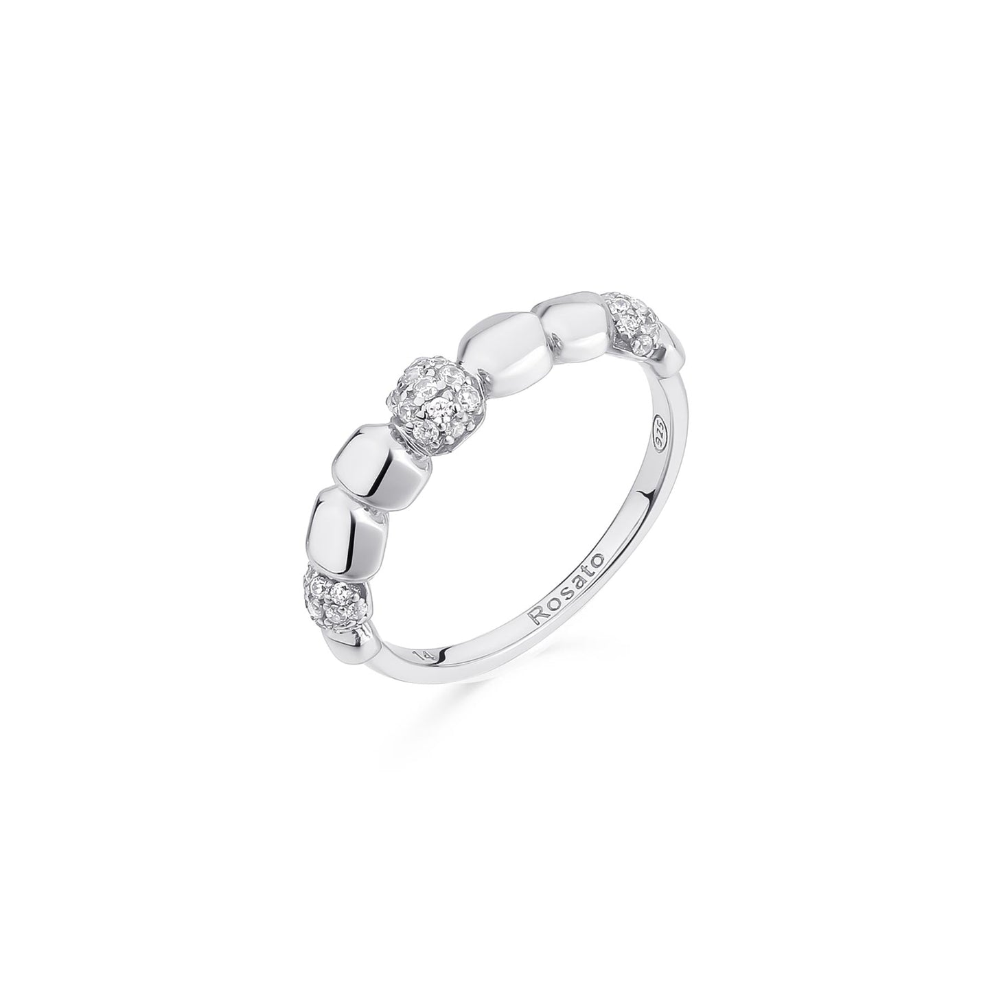 Rosato azzurra Ring - Silver