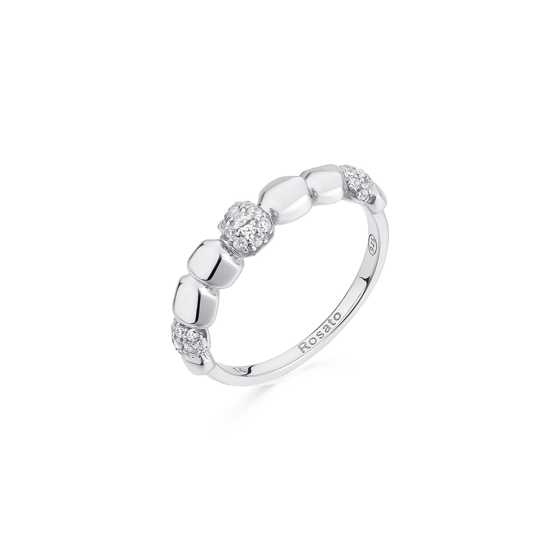 Rosato azzurra Ring - Silver