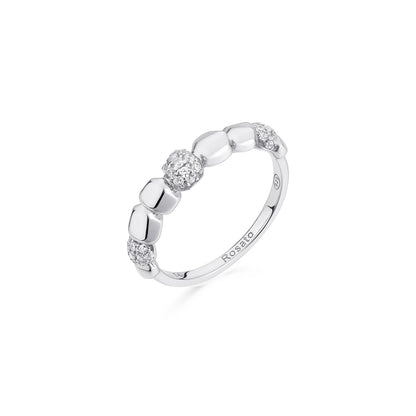 Rosato azzurra Ring - Silver