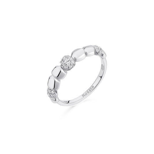 Rosato azzurra Ring - Silver