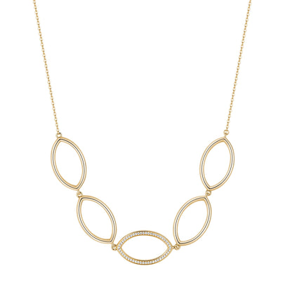 Rosato sofia short necklace - Yellow Gold