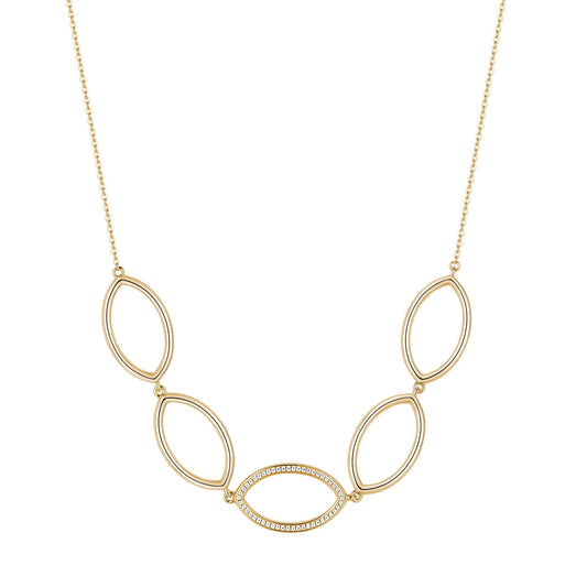 Rosato sofia short necklace - Yellow Gold