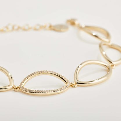 Rosato sofia Soft bracelet - Yellow Gold
