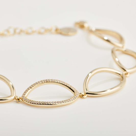 Rosato sofia Soft bracelet - Yellow Gold