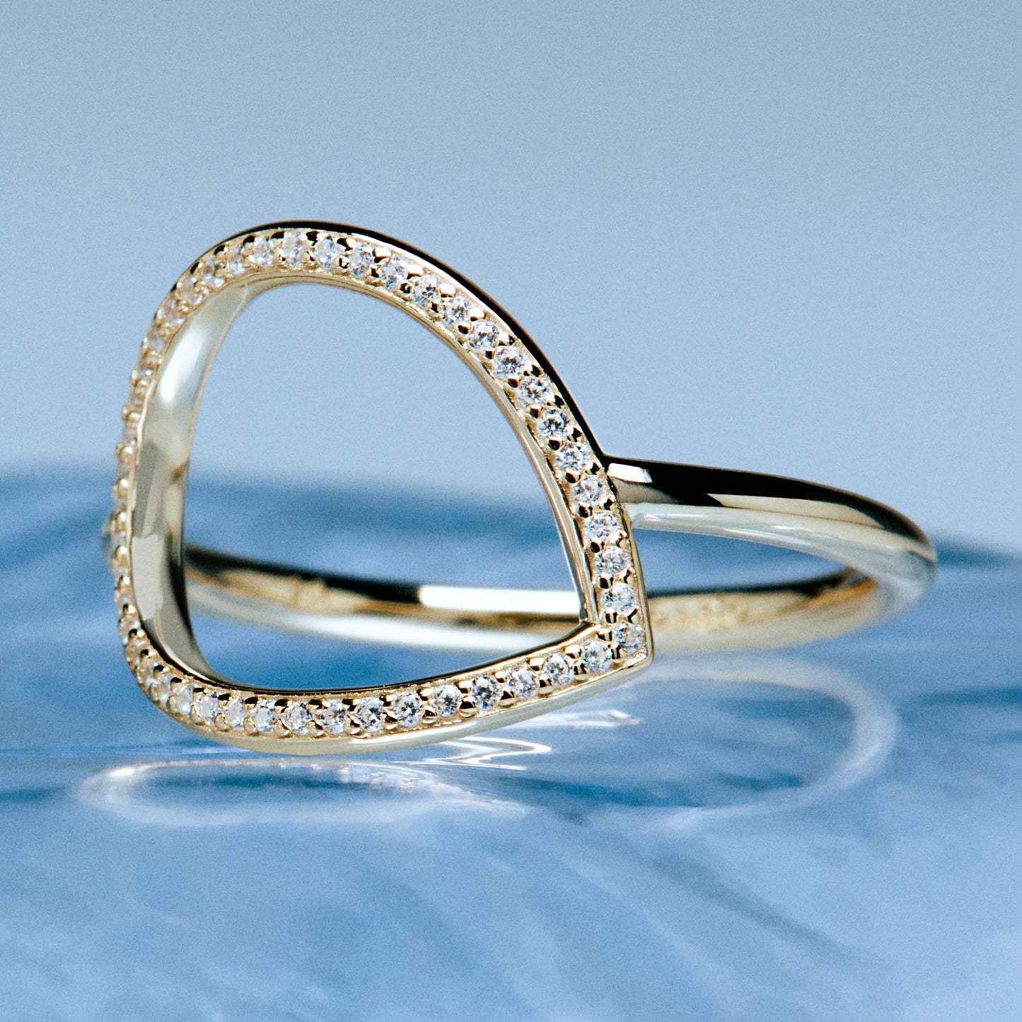 Rosato sofia ring - Yellow Gold