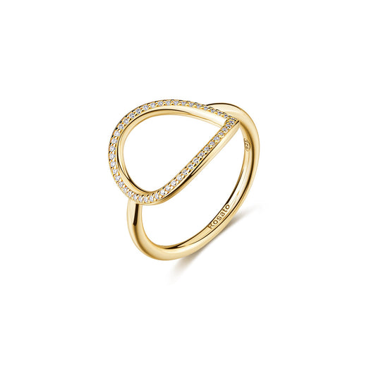 Rosato sofia ring - Yellow Gold