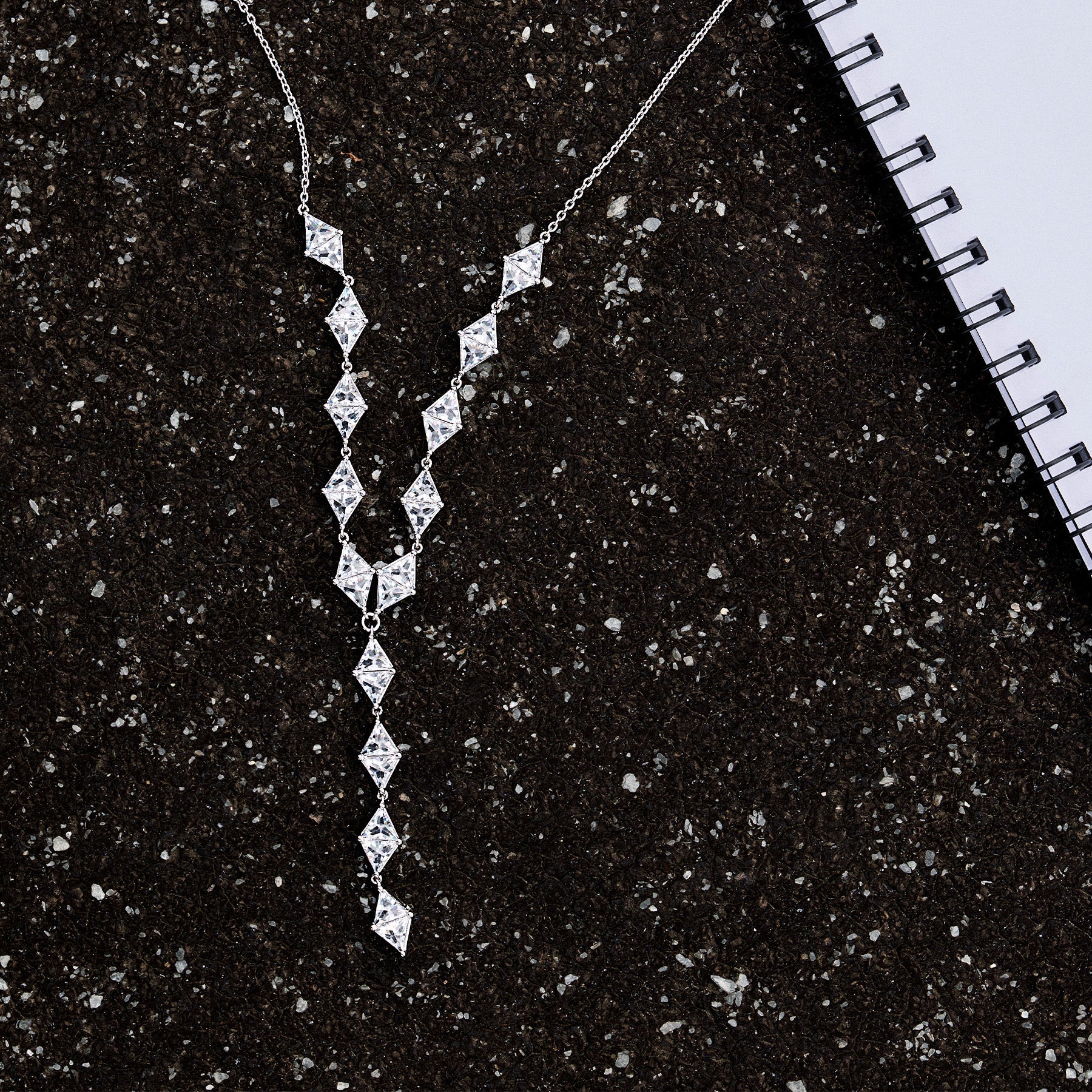 Rosato vittoria Tie necklace - Silver