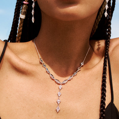 Rosato vittoria Tie necklace - Silver