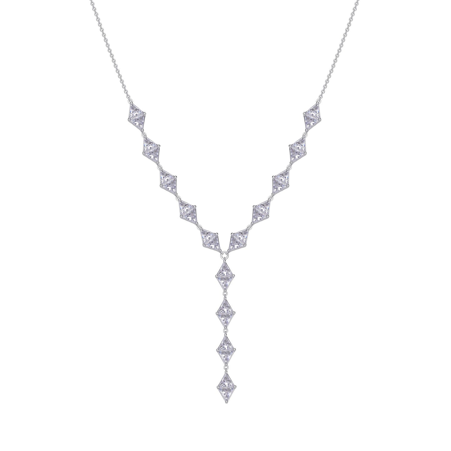 Rosato vittoria Tie necklace - Silver