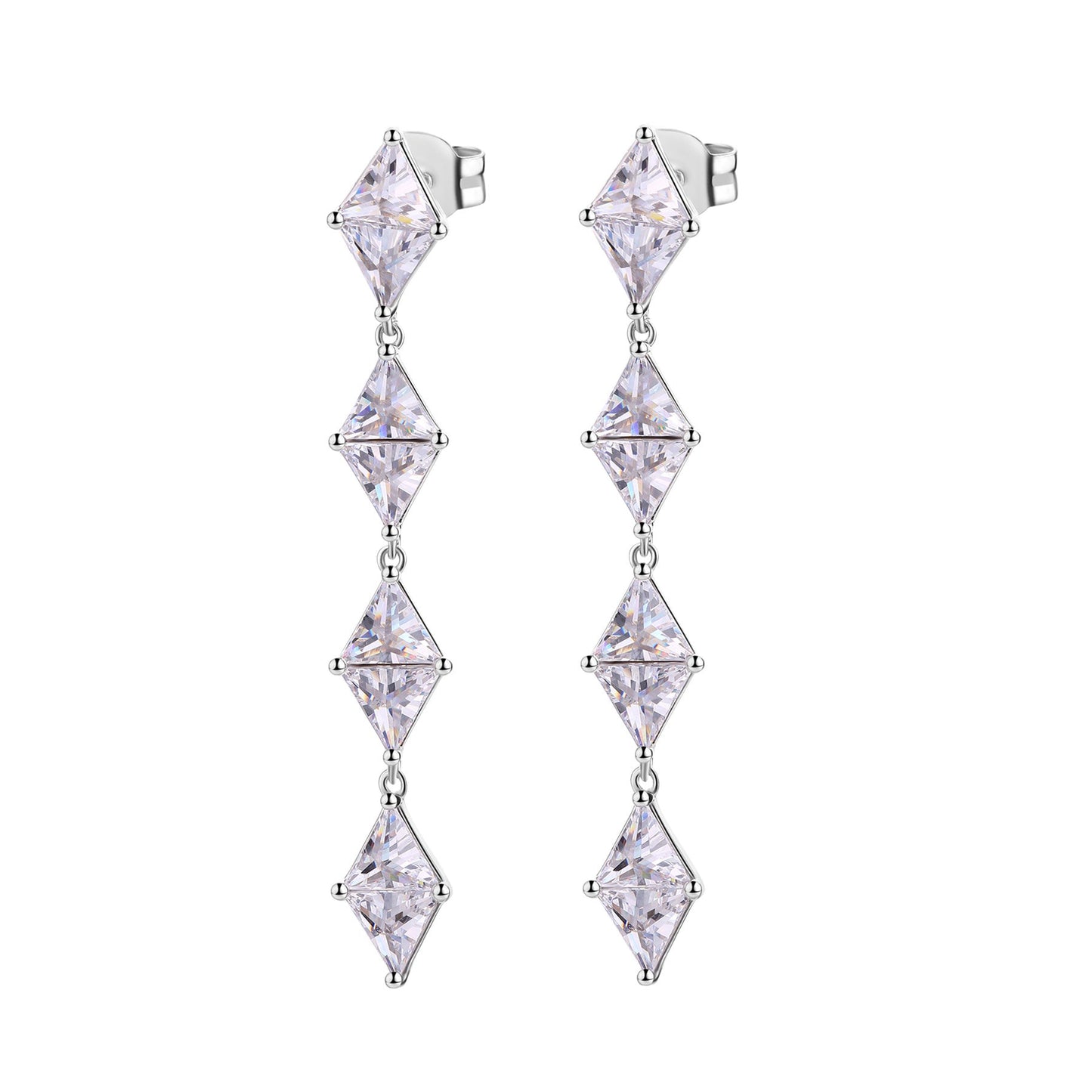 Rosato vittoria Long earrings - Silver