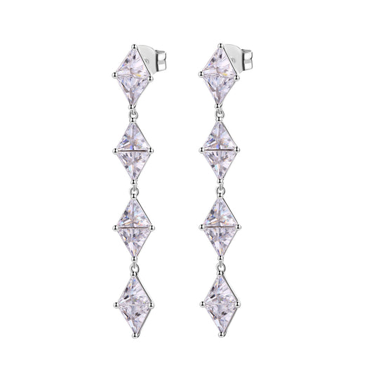 Rosato vittoria Long earrings - Silver