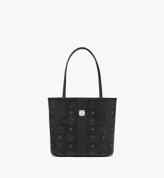 MWPDALR01BK001-Reversible Liz Shopper in Visetos|BLACK