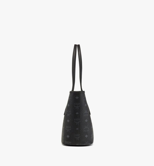 MWPDALR01BK001-Reversible Liz Shopper in Visetos|BLACK