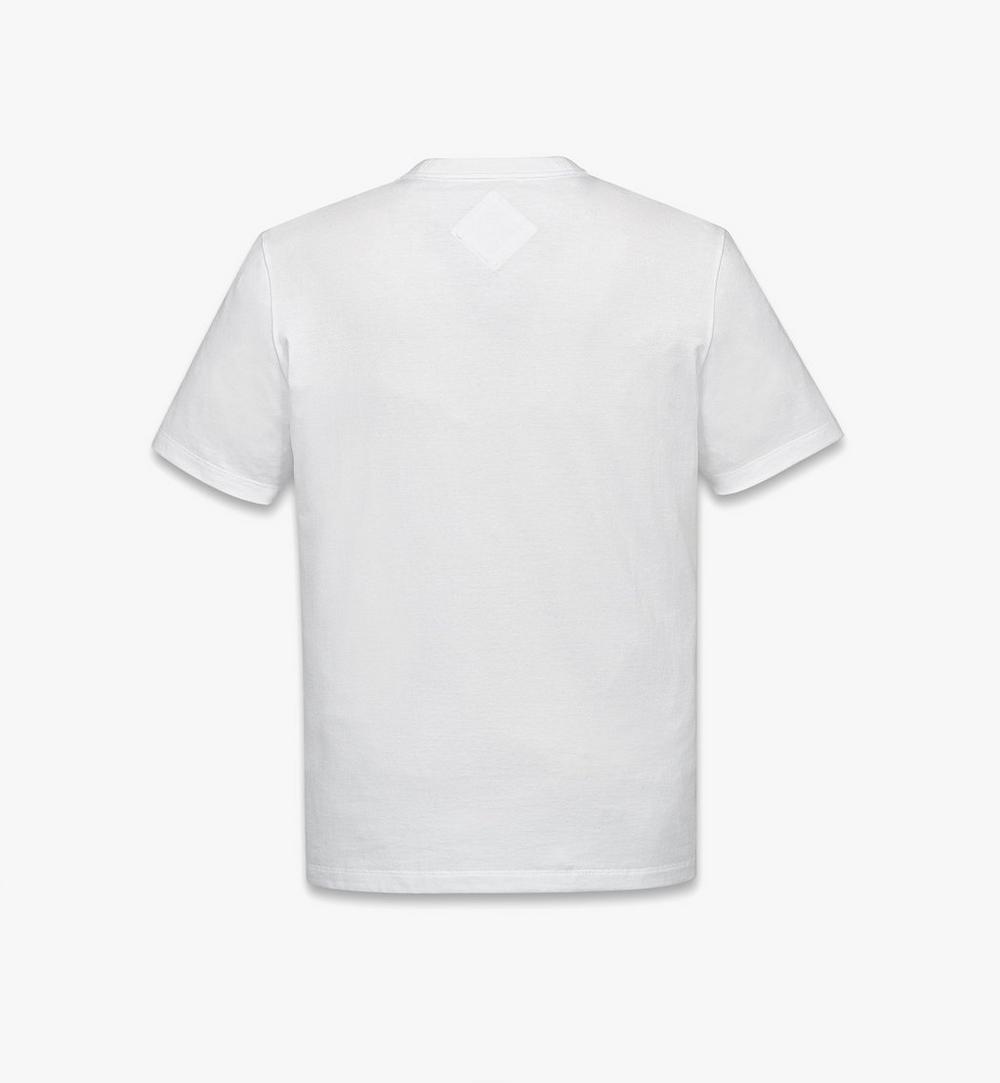 MHTGSMM02WT00M-Rocket T-Shirt in Organic Cotton|White