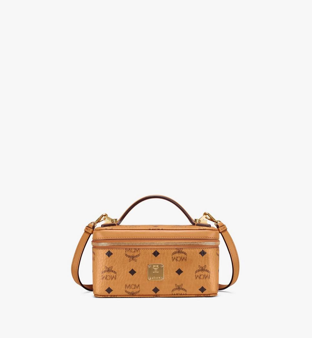 MWRAAVI01CO001-Rockstar Vanity Case in Visetos Original|COGNAC