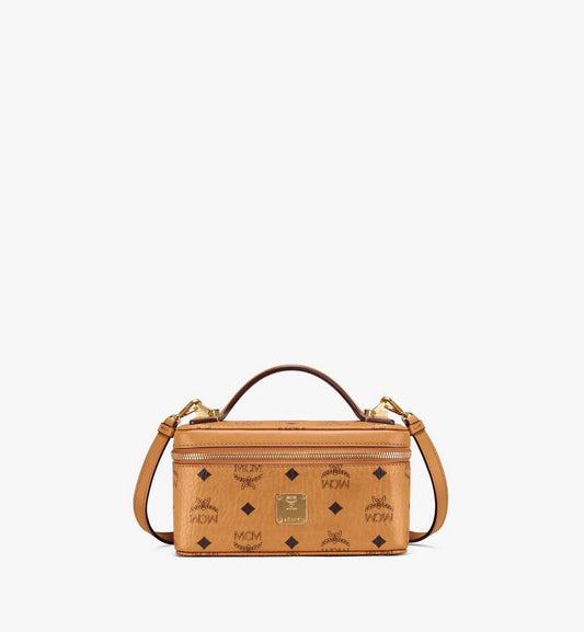MWRAAVI01CO001-Rockstar Vanity Case in Visetos Original|COGNAC
