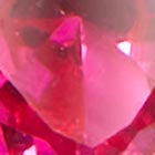 K7570-My Love July Heart Pendant-Ruby