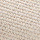 KM102-Flourish Flat Sandal-Cream/Black