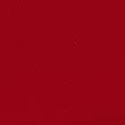 KN317-Deco Patent Mini Crossbody-Dark Scarlet