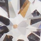 WBRUI081-MINI TRIO PRONG STUDS-CLEAR/GOLD