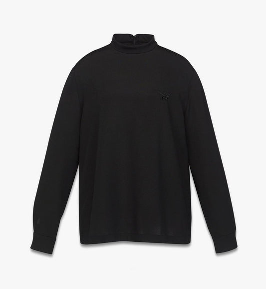 MFHFSMM03BK042-Silk Blouse|BLACK