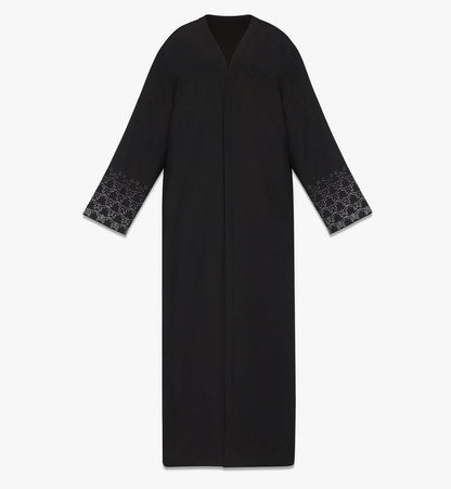 MFJFSMM06BK042-Silk Robe|BLACK