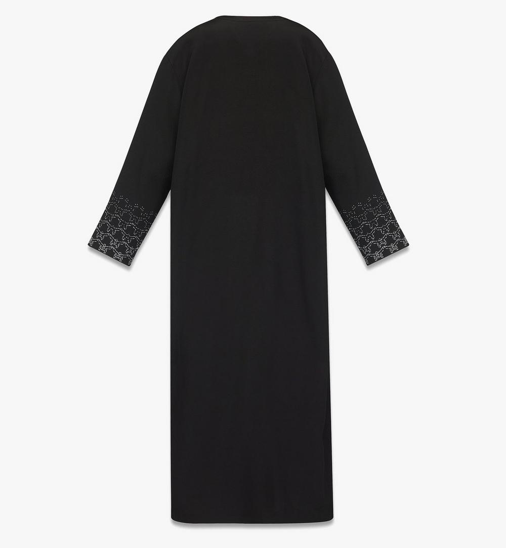 MFJFSMM06BK044-Silk Robe|BLACK