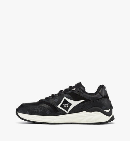 MESESAH02BK037-Skywander Sneakers in Visetos|BLACK