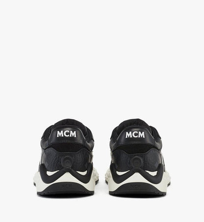 MESESAH02BK038-Skywander Sneakers in Visetos|BLACK