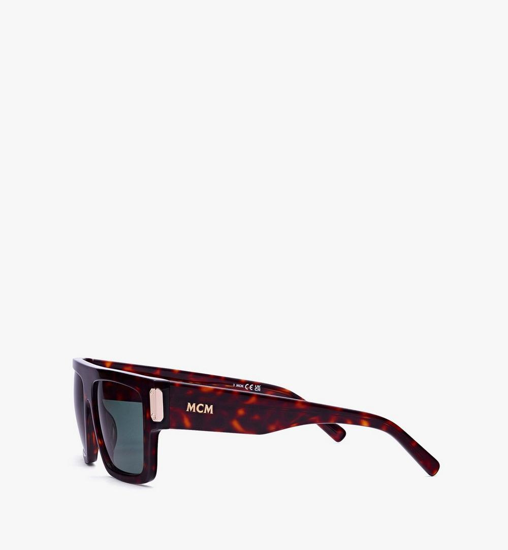 MEGEAMM07CM001-Square Sunglasses|DARK HAVANA