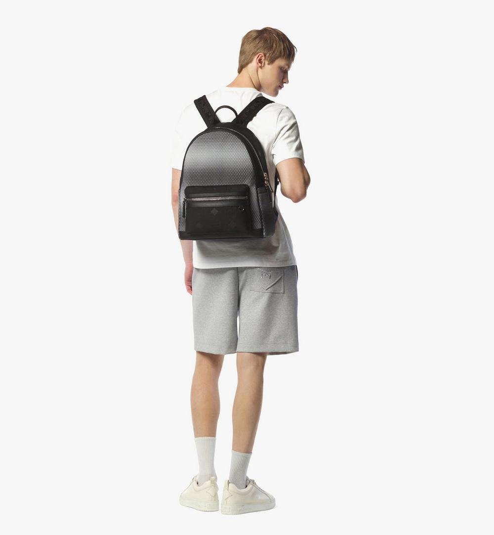 MMKFSVE08EG001-Stark Backpack in Gradation Mesh and Monogram Neoprene|GREY